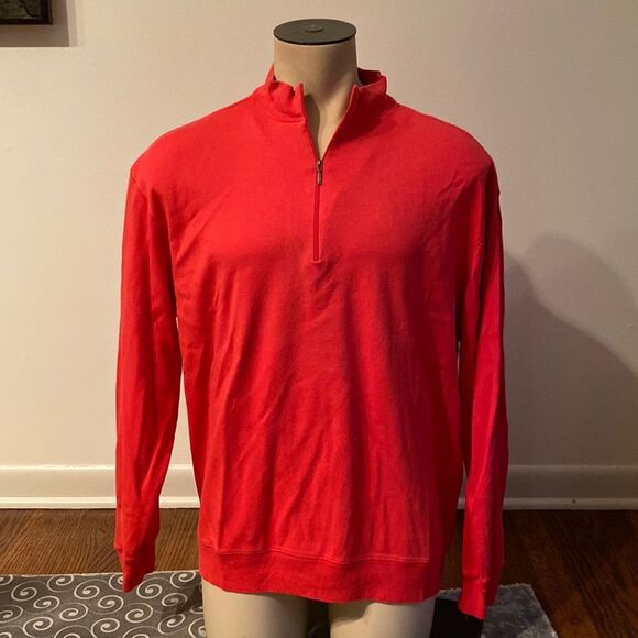 Greg Norman Men’s Extra Large 1/4 Zip Up Long Sleeve Sweater - Picture 1 of 7